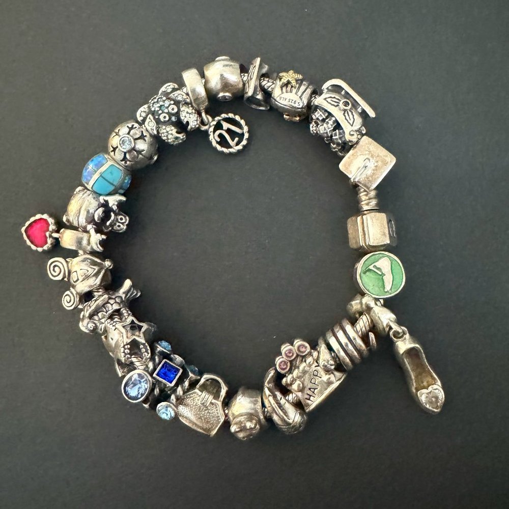 Authentic Chamilia Charm Bracelet | Disney | December | Christmas | 21 Birthday